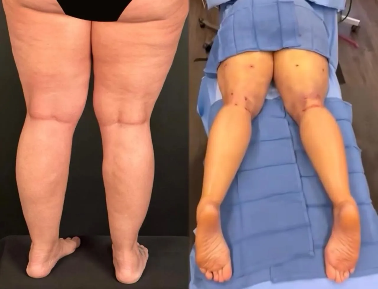 Lipœdème des jambes – avant / après WAL – photo 6